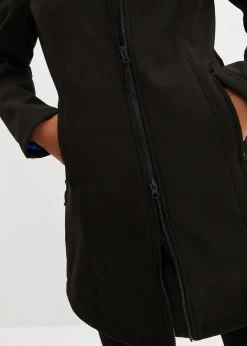 bonprix Bekleidung·Jumpsuits|Bekleidung·Sweat^wasserabweisender Softshell-Parka schwarz