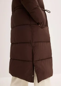 bonprix Jacken & Mäntel|Bekleidung·Hosen^Wasserabweisender Steppmantel dunkelbraun