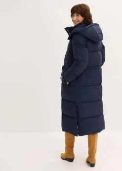 bonprix Bekleidung·Hosen|Jacken & Mäntel^Wasserabweisender Steppmantel tintenblau