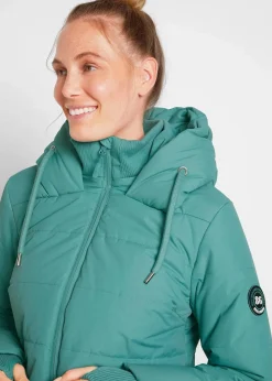 bonprix Jacken & Mäntel|Bekleidung·Hosen^Wasserabweisender Steppmantel rauchsalbei
