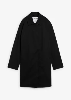 bonprix Bekleidung·Hosen|Jacken & Mäntel^Wasserabweisender Trenchcoat, Oversized schwarz