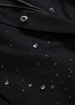 bonprix Bekleidung·Hosen|Jacken & Mäntel^Wasserabweisender Trenchcoat, Oversized schwarz
