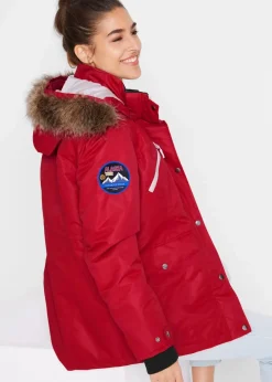 bonprix Nachhaltigere Materialien|Jacken & Mäntel^wasserdichte Funktions-Jacke dunkelrot