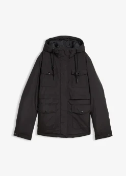 bonprix Jacken & Mäntel|Bekleidung·Hosen^Wasserdichte Funktions-Jacke schwarz