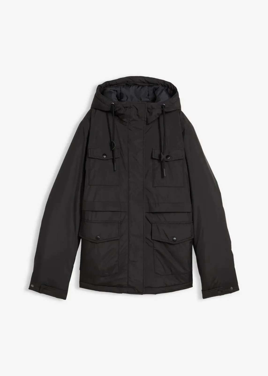 bonprix Jacken & Mäntel|Bekleidung·Hosen^Wasserdichte Funktions-Jacke schwarz
