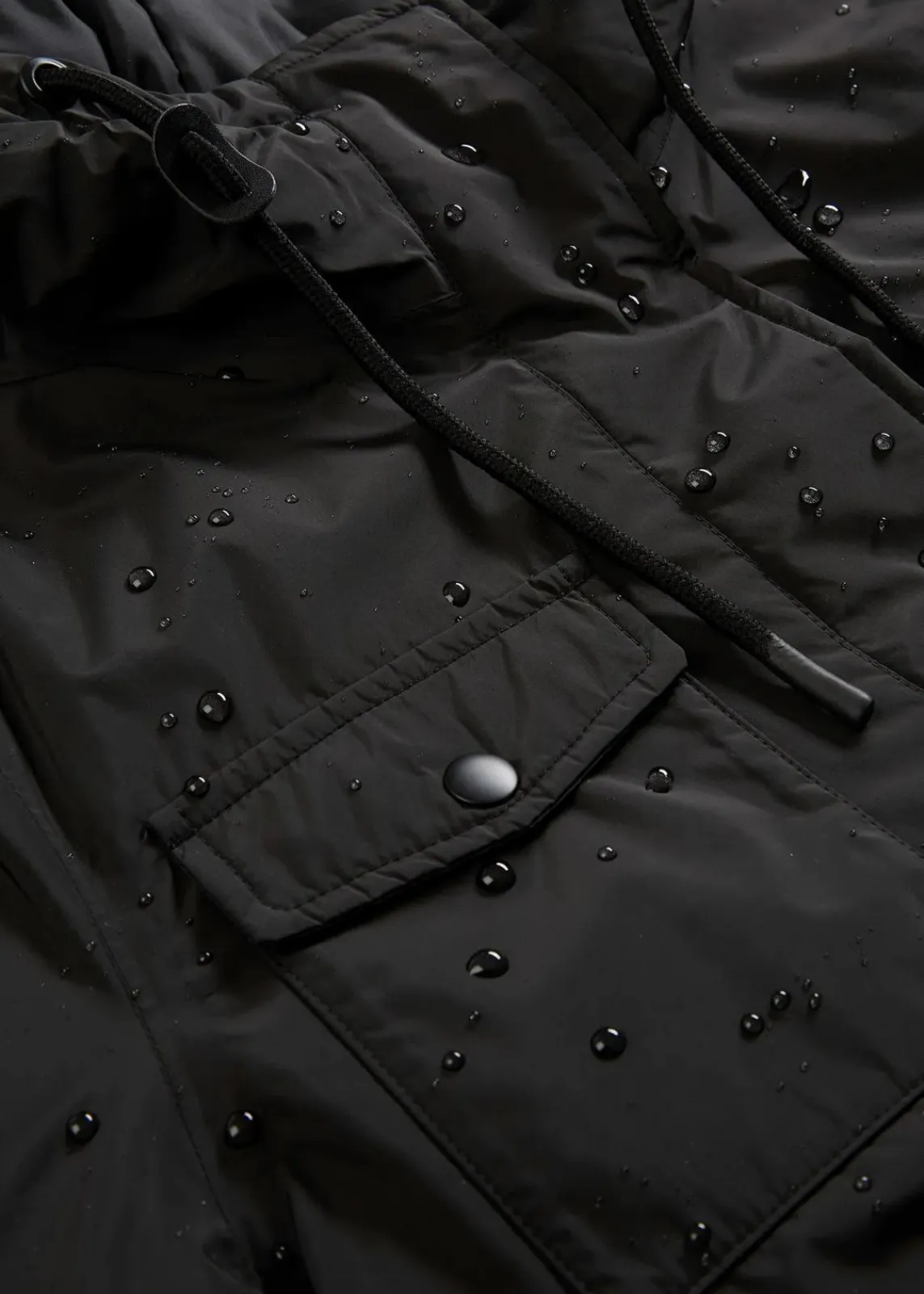 bonprix Jacken & Mäntel|Bekleidung·Hosen^Wasserdichte Funktions-Jacke schwarz