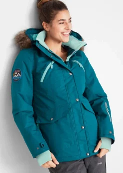 bonprix Nachhaltigere Materialien|Jacken & Mäntel^wasserdichte Funktions-Jacke blaupetrol