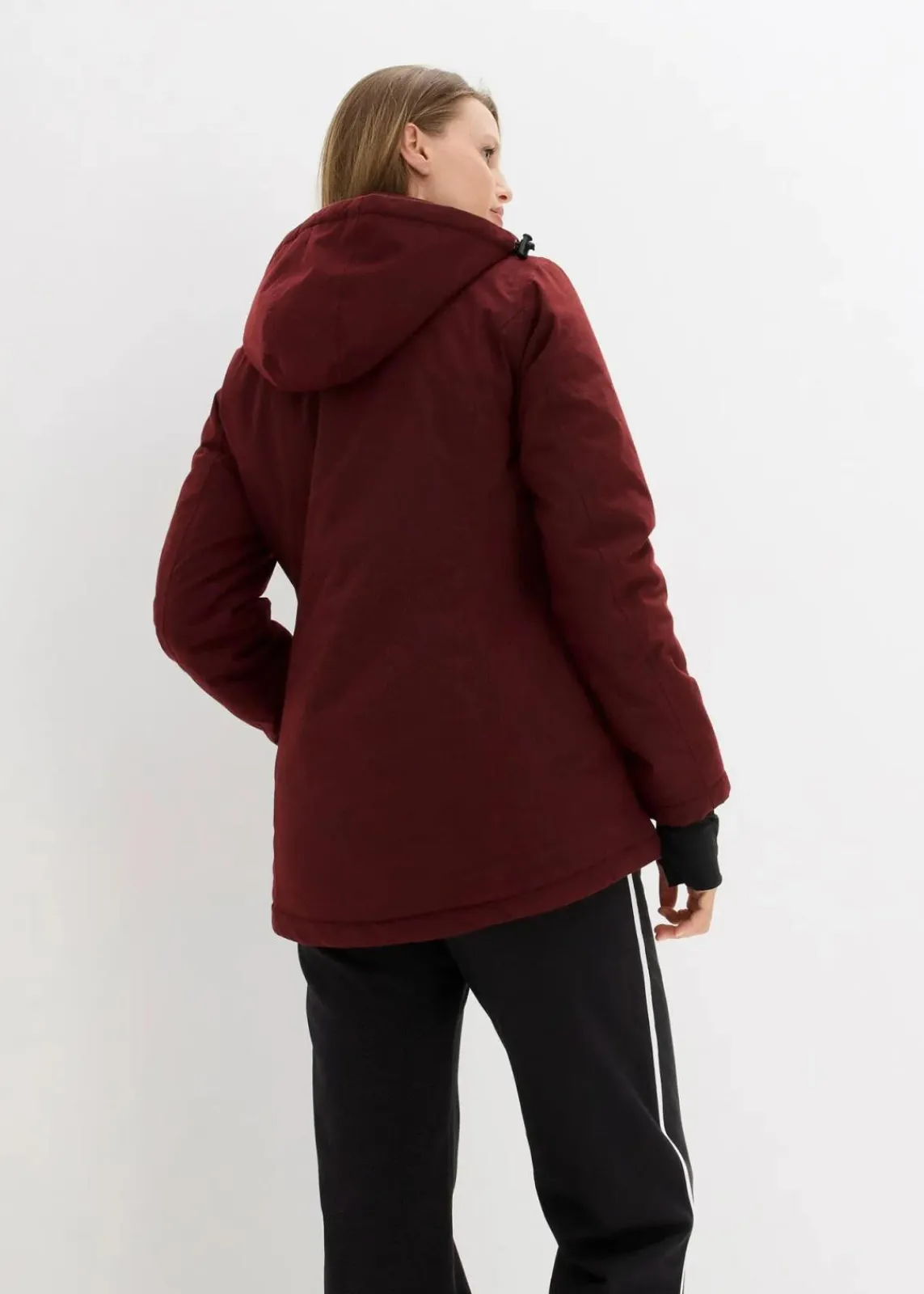 bonprix Bekleidung·Jumpsuits|Bekleidung·Sweat^Wasserdichte 2in1 Optik Funktions-Jacke kastanienrot