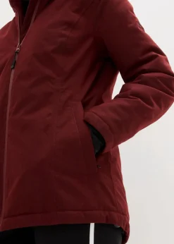 bonprix Bekleidung·Jumpsuits|Bekleidung·Sweat^Wasserdichte 2in1 Optik Funktions-Jacke kastanienrot