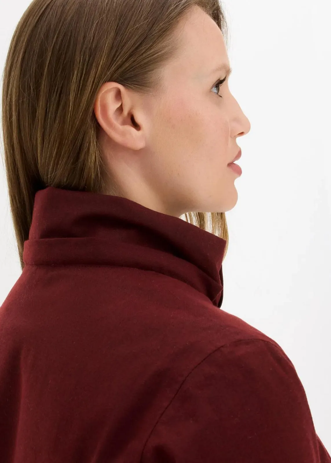 bonprix Bekleidung·Jumpsuits|Bekleidung·Sweat^Wasserdichte 2in1 Optik Funktions-Jacke kastanienrot