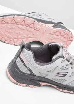 Skechers High Heels|Komfortschuhe^Wasserdichte Trekkingschuhe grau/pink