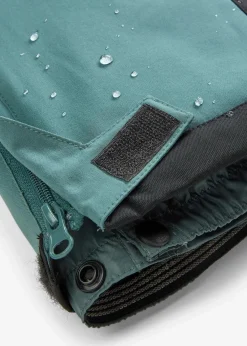 bonprix Hosen|Sportbekleidung^wasserdichte Ski Funktions-Thermohose mit abnehmbaren Trägern graugrün