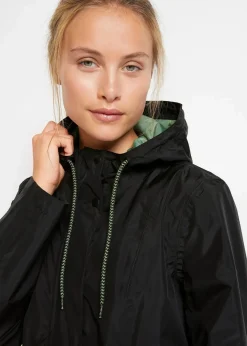 bonprix Bekleidung·Jumpsuits|Bekleidung·Sweat^wasserdichte, ultraleichte Funktionsjacke schwarz