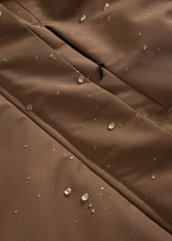 bonprix Jacken & Mäntel|Bekleidung·Hosen^Wasserdichter Funktions-Mantel lehmbraun