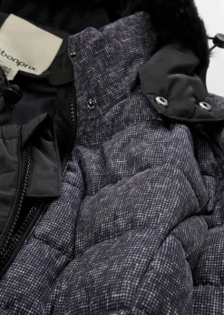 bonprix Bekleidung·Blazer|Umstandsmode^Wattierte 3-in-1 Umstandsjacke und Tragejacke schwarz/grau