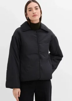bonprix Bekleidung·Hosen|Jacken & Mäntel^Wattierte Jacke schwarz