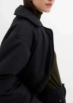 bonprix Bekleidung·Hosen|Jacken & Mäntel^Wattierte Jacke schwarz