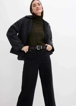 bonprix Bekleidung·Hosen|Jacken & Mäntel^Wattierte Jacke schwarz