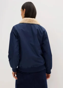 bonprix Bekleidung·Hosen|Jacken & Mäntel^Wattierte Outdoorjacke tintenblau