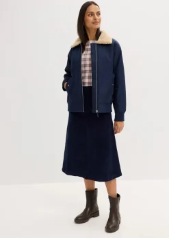 bonprix Bekleidung·Hosen|Jacken & Mäntel^Wattierte Outdoorjacke tintenblau