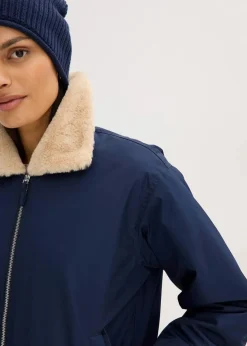 bonprix Bekleidung·Hosen|Jacken & Mäntel^Wattierte Outdoorjacke tintenblau