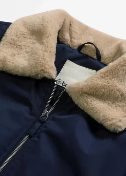 bonprix Bekleidung·Hosen|Jacken & Mäntel^Wattierte Outdoorjacke tintenblau