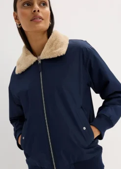 bonprix Bekleidung·Hosen|Jacken & Mäntel^Wattierte Outdoorjacke tintenblau