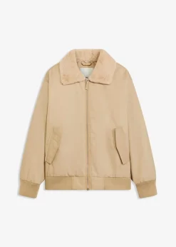 bonprix Nachhaltigere Materialien|Jacken & Mäntel^Wattierte Outdoorjacke hellkhaki