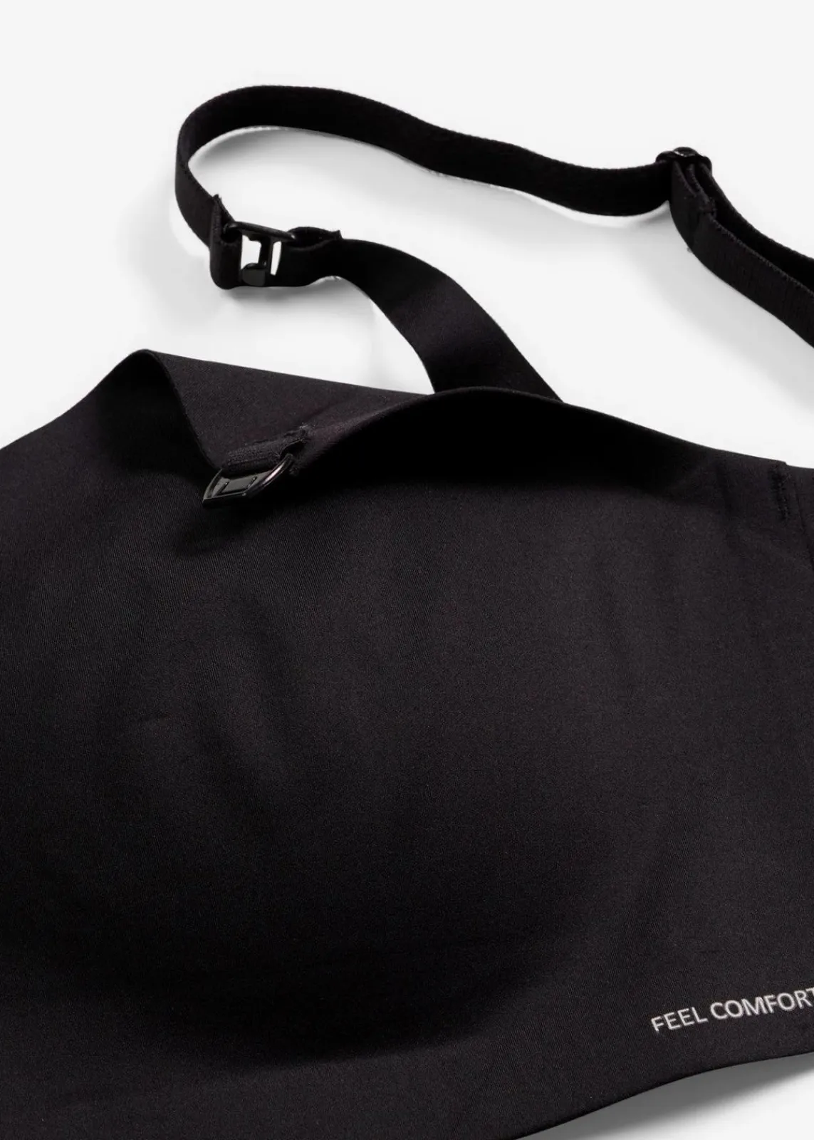 bonprix Seamless|Still- & Umstandswäsche^Wattierter Feel Comfort Lasercut Still-BH ohne Bügel schwarz
