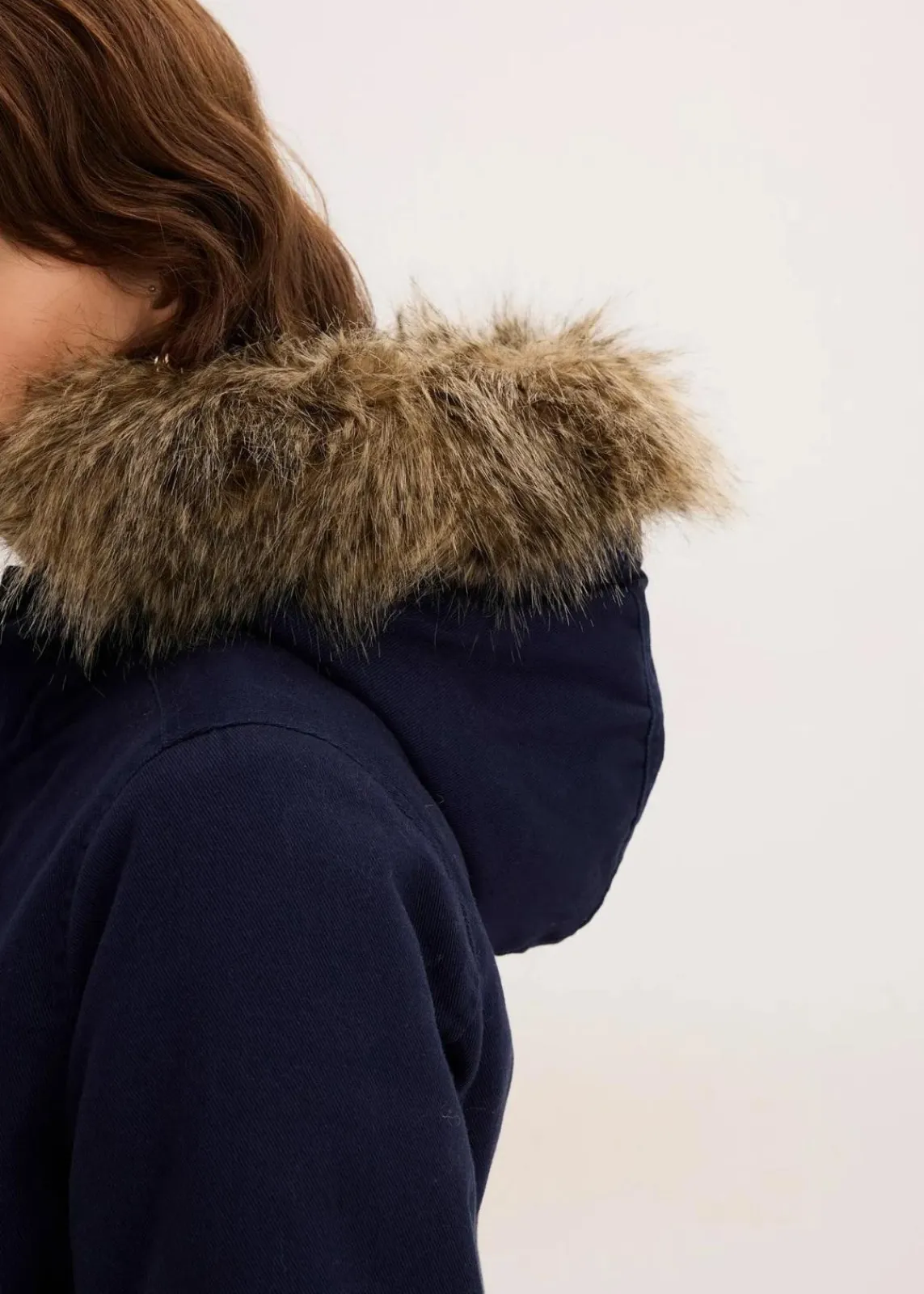 bonprix Jacken & Mäntel|Bekleidung·Hosen^Wattierter Long-Parka tintenblau