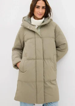 bonprix Bekleidung·Hosen|Jacken & Mäntel^Wattierter Steppmantel raucholiv