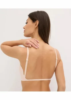 bonprix Nachhaltigere Materialien|Basics^Wattiertes Feel Comfort Multiway Seamless Bralette mattbeige