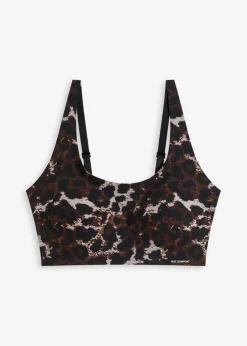 bonprix Nachhaltigere Materialien|Seamless^Wattiertes Feel Comfort Seamless Bralette leo bedruckt