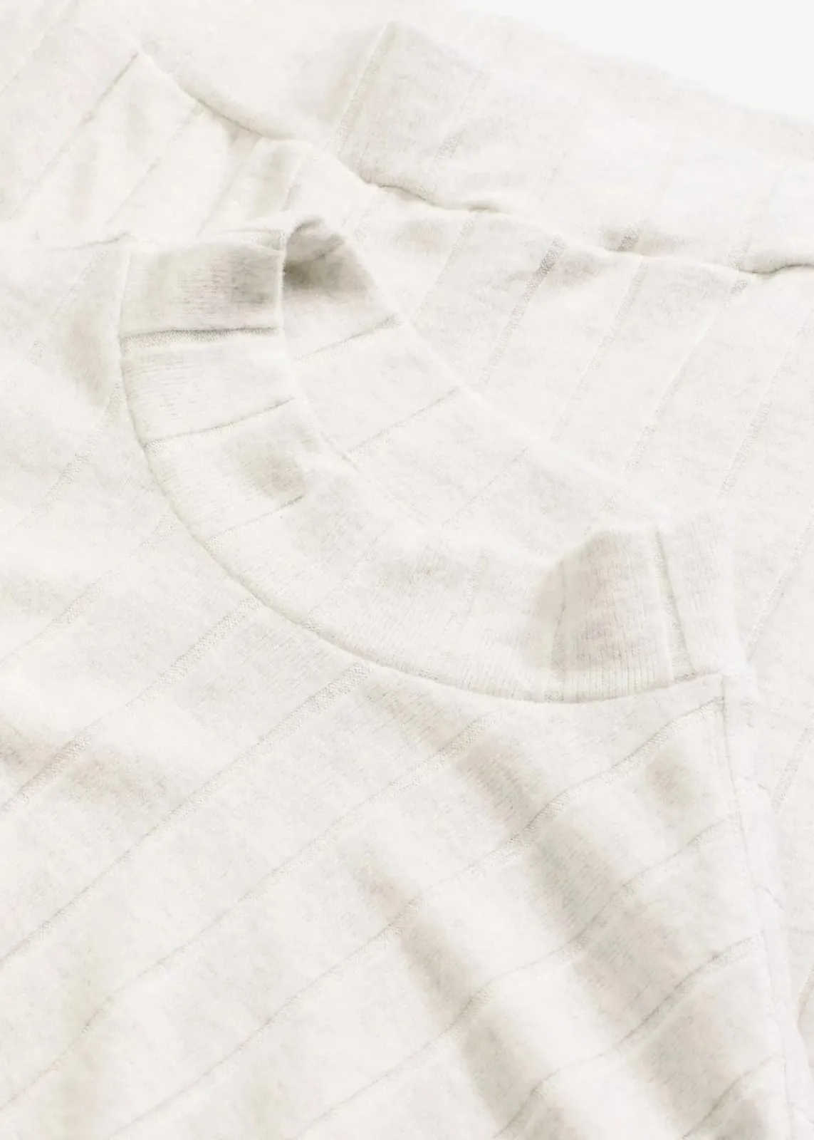 bonprix Wäsche·Homewear|Wäsche·Nachtwäsche^Weit geschnittener Loungewear Hausanzug aus weicher Rippe naturmeliert