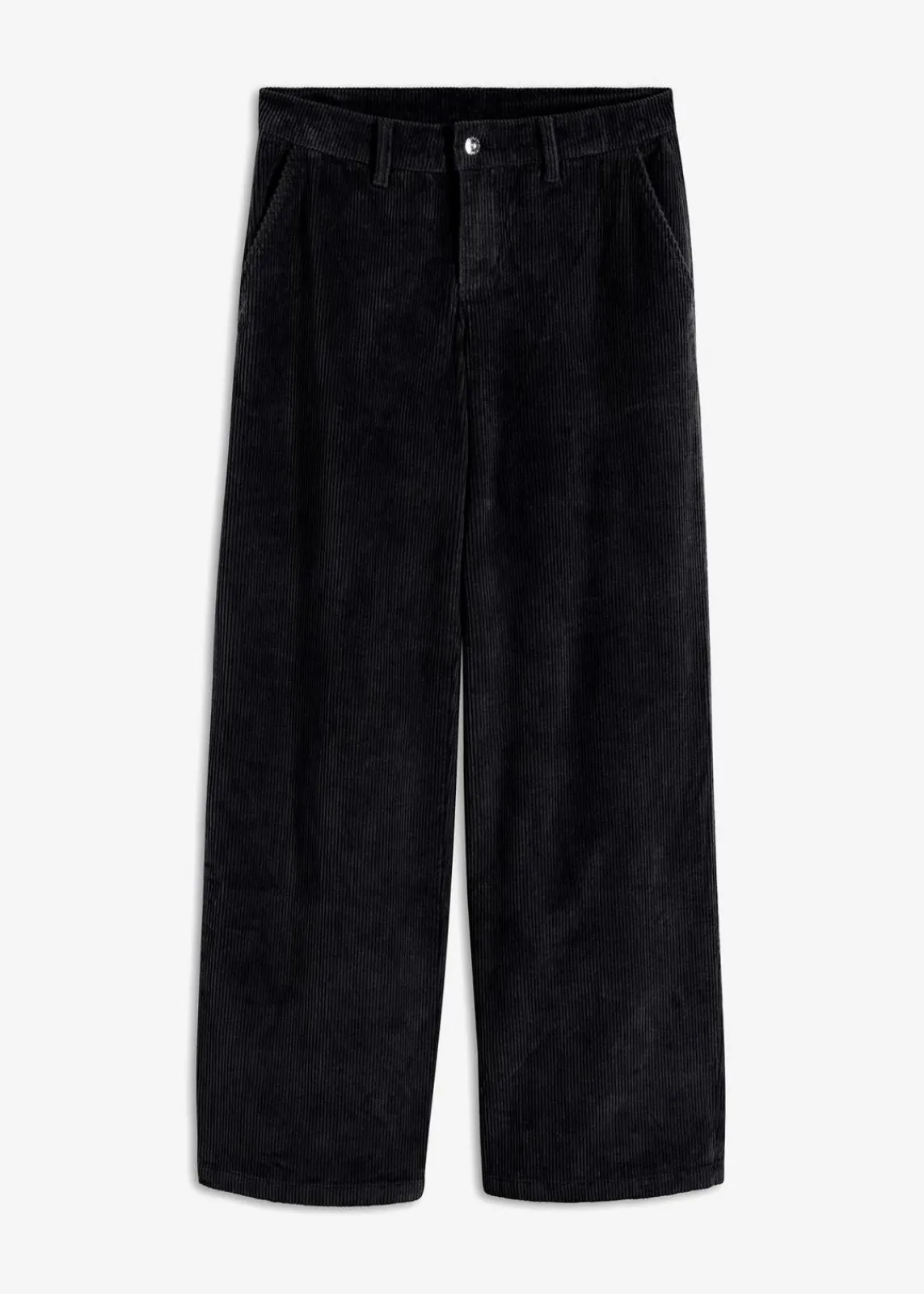 bonprix Hosen|Bekleidung·Kleider^Weite Cordhose schwarz