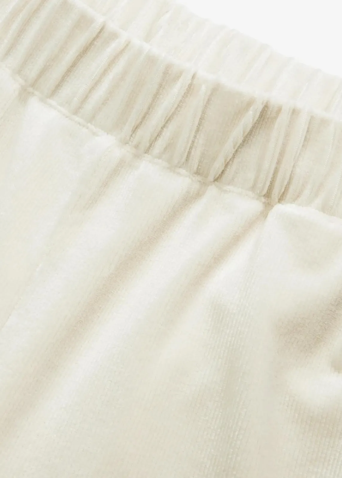 bonprix Hosen|Bekleidung·Kleider^Weite Schlupfhose in Cordoptik cremeweiß