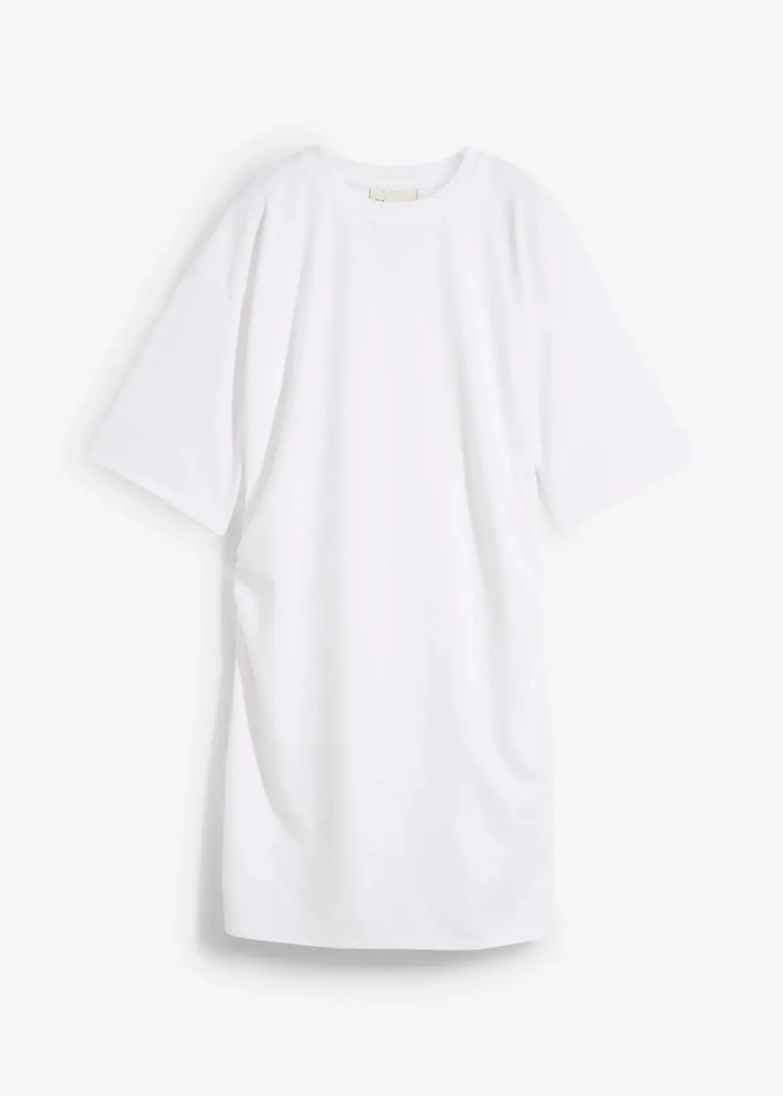 bonprix Kleider|Bekleidung·Pullover & Strickjacken^Weites T-Shirt Kleid weiß