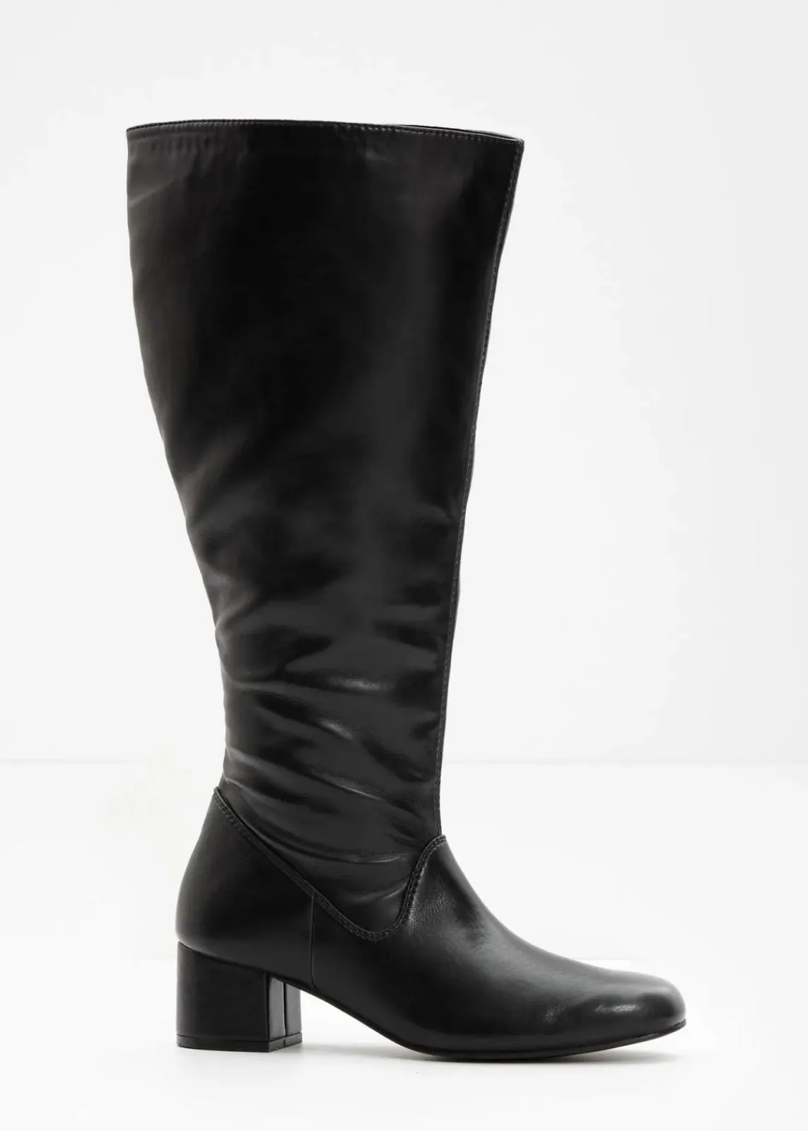 bonprix Stiefel^Weitschaftstiefel schwarz