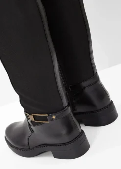 bonprix Schuhe & Accessoires In Spezialgrößen·Weite Schuhe|Schuhe & Accessoires In Spezialgrößen·Elastischer Schaft^Weitschaftstiefel schwarz