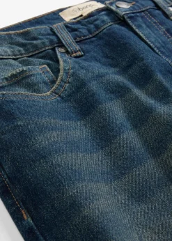 bonprix Bekleidung·Shirts & Tops|Jeans^Wide-Leg-Jeans High Waist dunkelblau denim