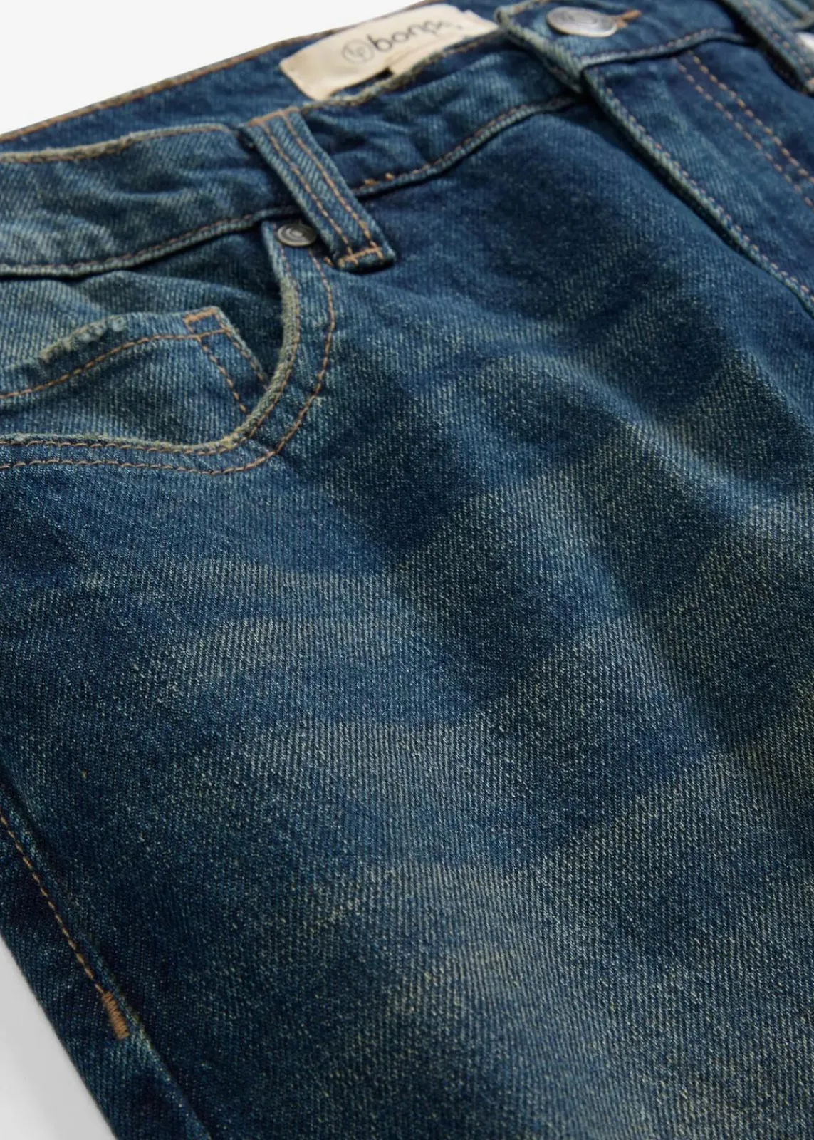 bonprix Bekleidung·Shirts & Tops|Jeans^Wide-Leg-Jeans High Waist dunkelblau denim