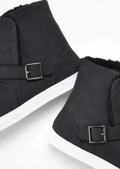 bonprix Gefütterte Winterschuhe|Boots^Winter Boot schwarz