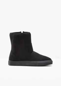 bonprix Gefütterte Winterschuhe|Boots^Winter Boot schwarz