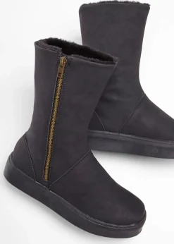 bonprix Schuhe & Accessoires In Spezialgrößen·Schuhe In Übergröße|Stiefel^Winter Stiefel schwarz
