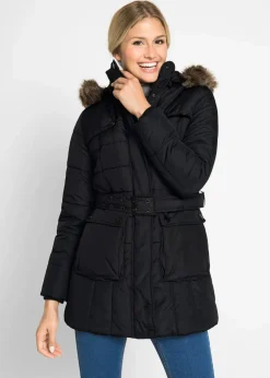 bonprix Bekleidung·Hosen|Jacken & Mäntel^Winterjacke schwarz