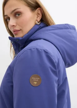 bonprix Bekleidung·Hosen|Jacken & Mäntel^Winterjacke mit aufgesetzen Taschen dunkelpazifik