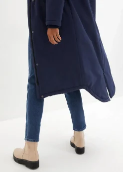 bonprix Jacken & Mäntel|Bekleidung·Hosen^Wintermantel mit Innensteppung dunkelblau