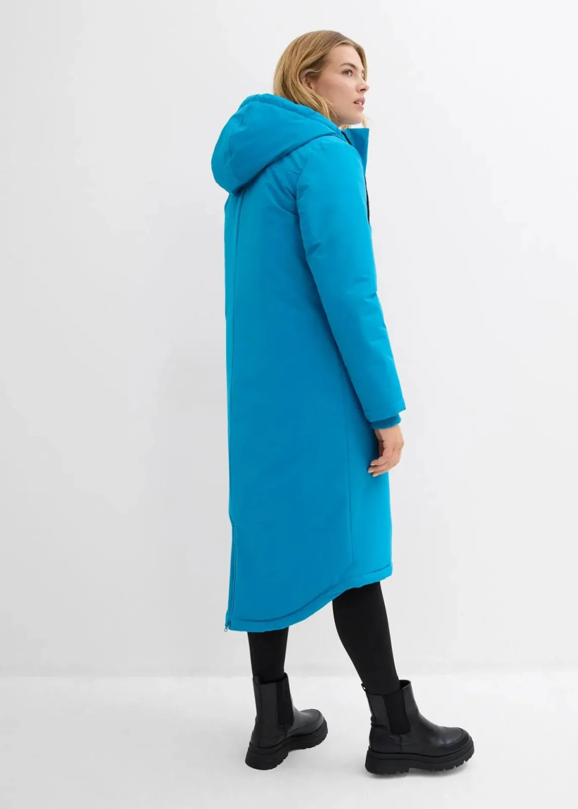 bonprix Jacken & Mäntel|Bekleidung·Hosen^Wintermantel mit Innensteppung atlantiktürkis