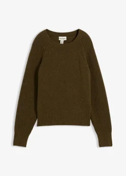 bonprix Bekleidung·Umstandsmode|Pullover & Strickjacken^Wollpullover erdoliv