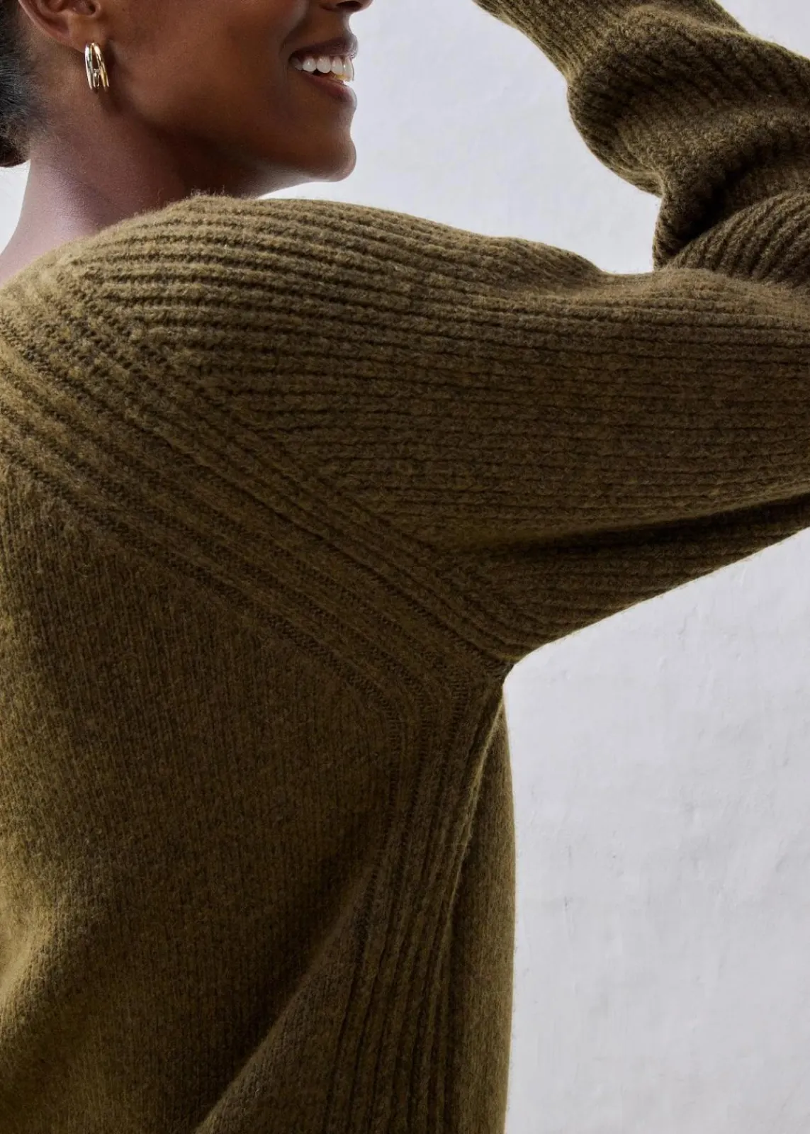 bonprix Bekleidung·Umstandsmode|Pullover & Strickjacken^Wollpullover erdoliv